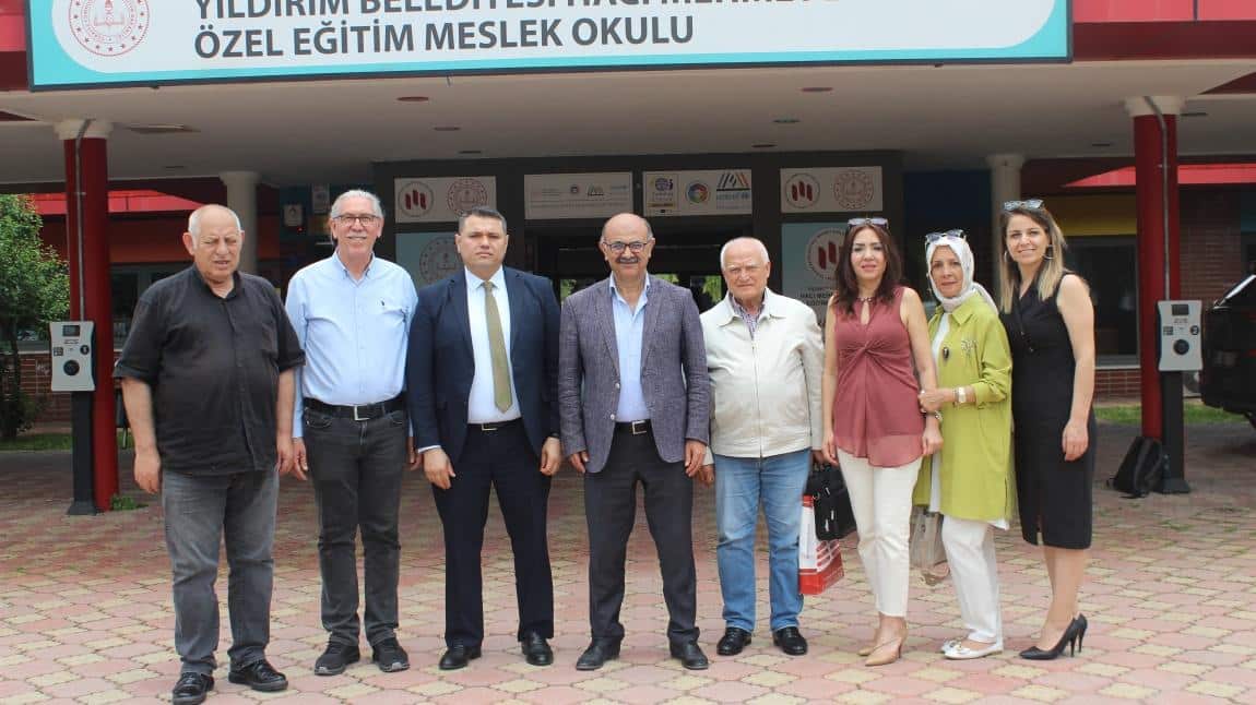 Vali Yardımcısı Mustafa Güney Okulumuzu Ziyaret Etti